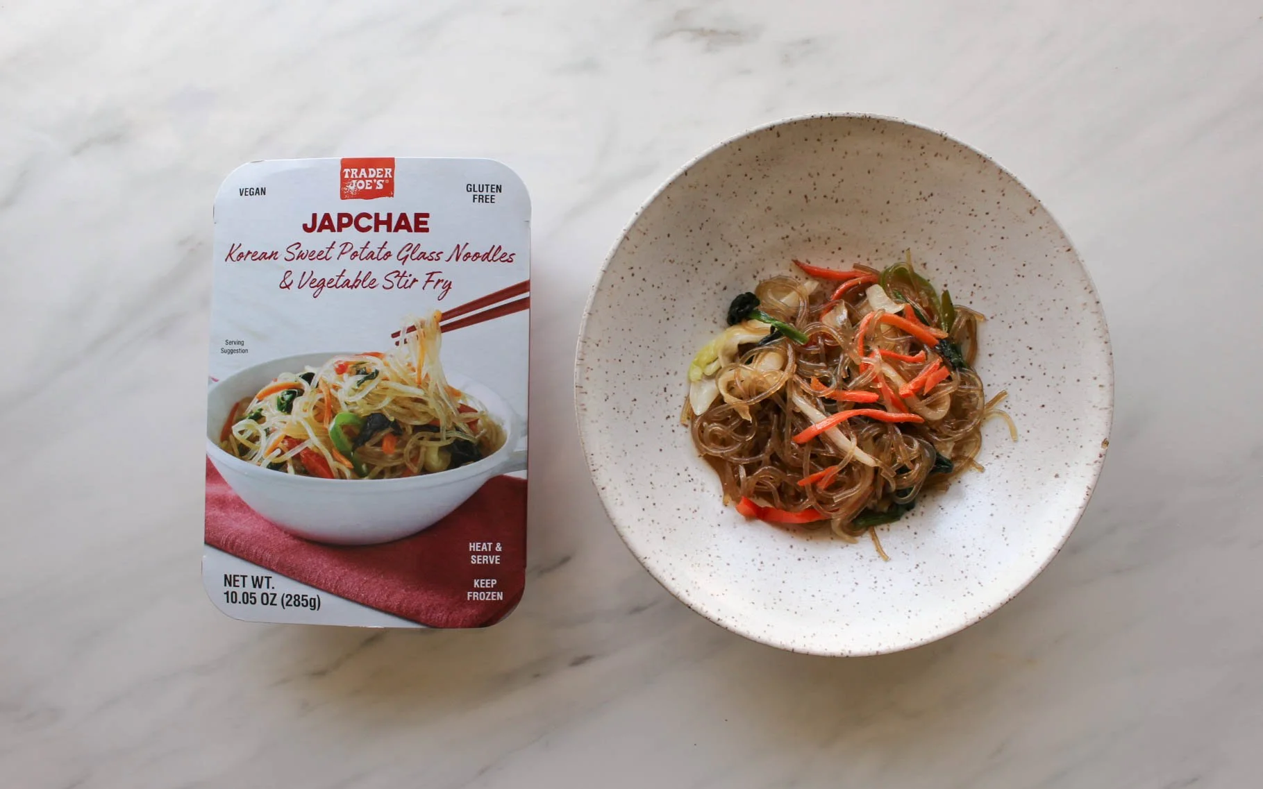 Trader Joe's Japchae Made Better | Review — ahnest kitchen